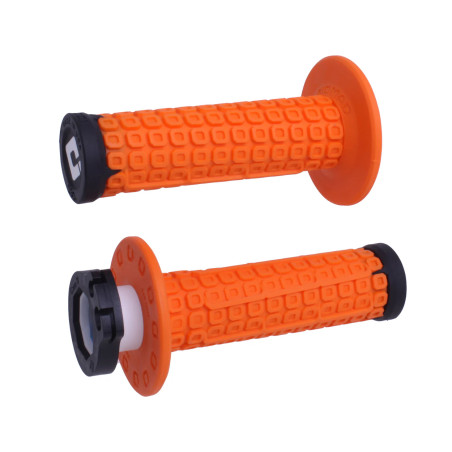 ODI MANETKI OFF ROAD NOMAD MX V2 LOCK-ON GRIP KOLOR POMARAŃCZOWY CZARNY