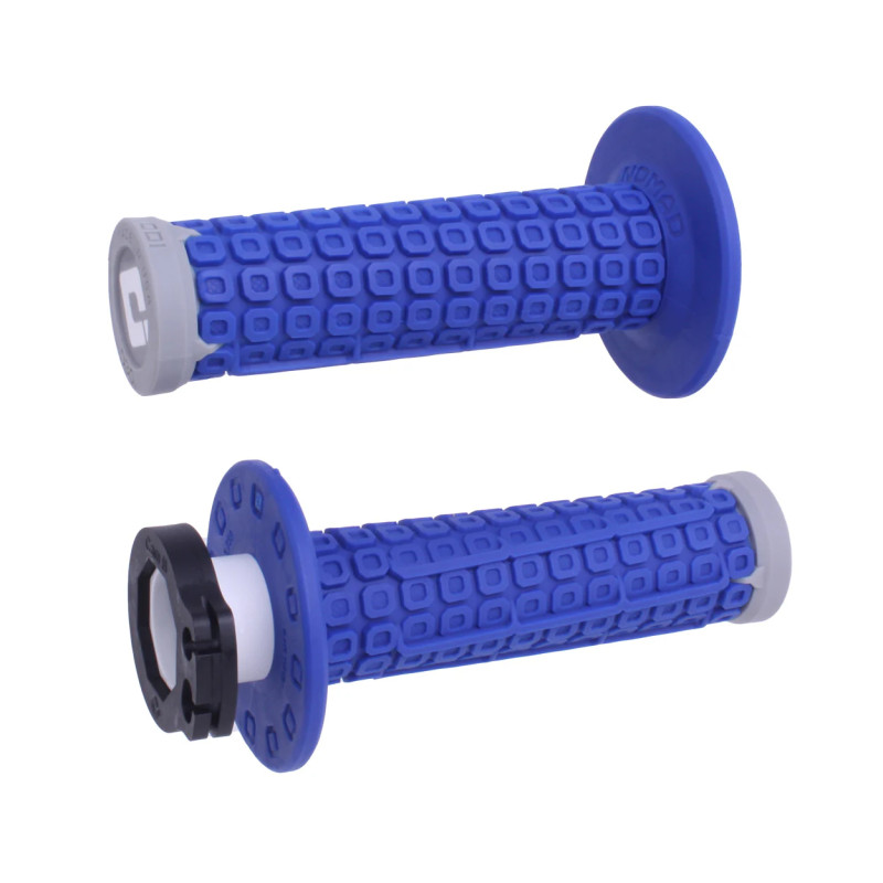 ODI MANETKI OFF ROAD NOMAD MX V2 LOCK-ON GRIP KOLOR NIEBIESKI SZARY