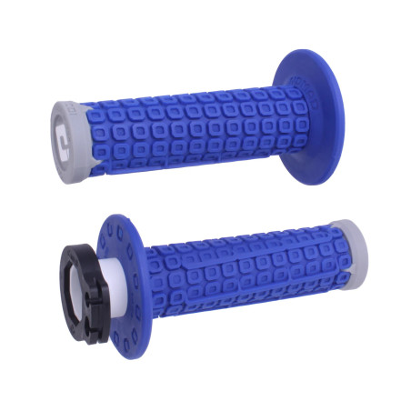 ODI MANETKI OFF ROAD NOMAD MX V2 LOCK-ON GRIP KOLOR NIEBIESKI SZARY