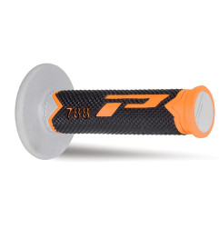 PROGRIP MANETKI PG788 OFF ROAD (22+25MM, DŁ.115MM) KOLOR POMARAŃCZOWY/SZARY/CZARNY (TRÓJSKŁADNIKOWE) (788-222) (PG788/1)