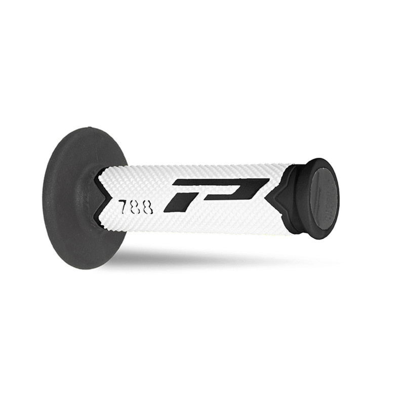 PROGRIP MANETKI PG788 OFF ROAD (22+25MM, DŁ.115MM) KOLOR CZARNY/ BIAŁY/ TYTANOWY (TRÓJSKŁADNIKOWE) (PG788/19) (788-219)