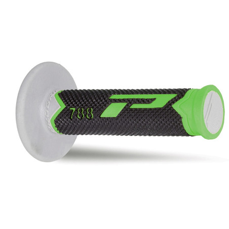 PROGRIP MANETKI PG788 OFF ROAD (22+25MM, DŁ.115MM) KOLOR ZIELONY/SZARY/CZARNY (TRÓJSKŁADNIKOWE) (788-223) (PG788/9)