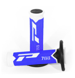PROGRIP MANETKI PG788 OFF ROAD (22+25MM, DŁ.115MM) KOLOR BIAŁY/NIEBIESKI/CZARNY (TRÓJSKŁADNIKOWE) (PG788/17) (788-217)