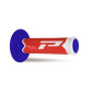 PROGRIP MANETKI PG788 OFF ROAD (22+25MM, DŁ.115MM) KOLOR BIAŁY/CZERWONY/NIEBIESKI (TRÓJSKŁADNIKOWE) (788-226) (PG788/21)