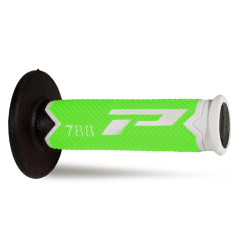PROGRIP MANETKI PG788 OFF ROAD (22+25MM, DŁ.115MM) KOLOR BIAŁY/ZIELONY FLUO/ CZARNY (TRÓJSKŁADNIKOWE) (788-301) (PG788/15)