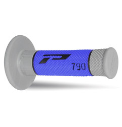 PROGRIP MANETKI PG790 OFF ROAD (22+25MM, DŁ.115MM) KOLOR CZARNY/SZARY/NIEBIESKI (TRÓJSKŁADNIKOWE) (790-238) (PG790/4)