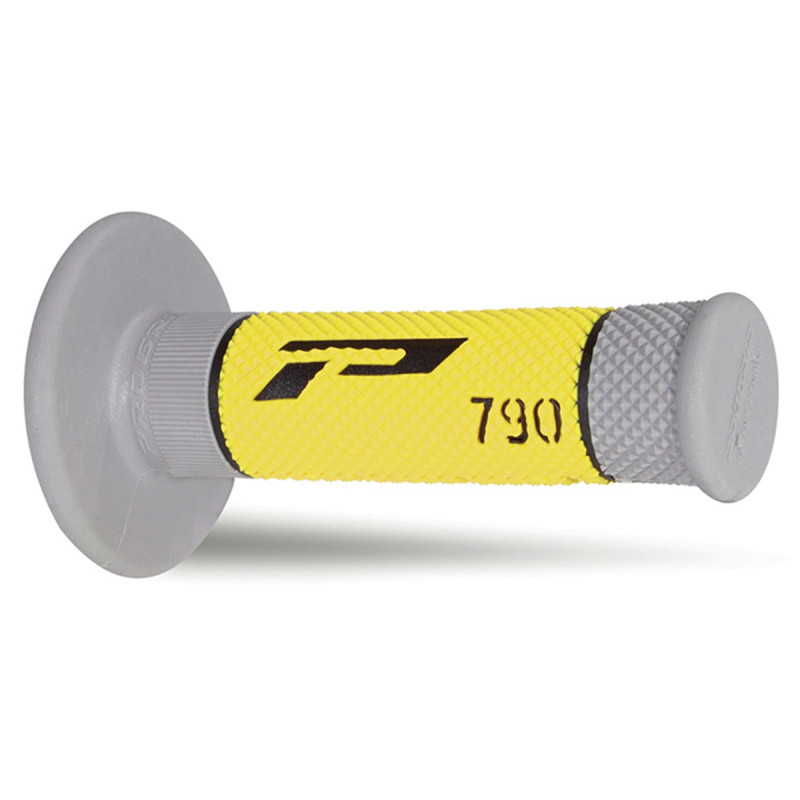 PROGRIP MANETKI PG790 OFF ROAD (22+25MM, DŁ.115MM) KOLOR CZARNY/SZARY/ŻÓŁTY (TRÓJSKŁADNIKOWE) (790-236) (PG790/10)