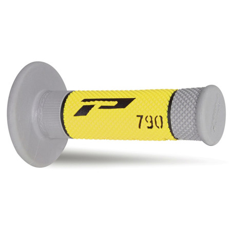 PROGRIP MANETKI PG790 OFF ROAD (22+25MM, DŁ.115MM) KOLOR CZARNY/SZARY/ŻÓŁTY (TRÓJSKŁADNIKOWE) (790-236) (PG790/10)