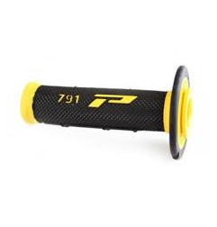 PROGRIP MANETKI PG791 OFF ROAD (22+25MM, DŁ.115MM) KOLOR ŻÓŁTY/CZARNY (DWUSKŁADNIKOWE) (791-202) (PG791YL/BK)