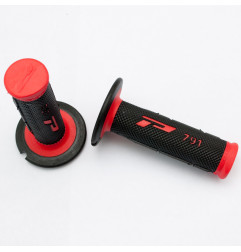PROGRIP MANETKI PG791 OFF ROAD (22+25MM, DŁ.115MM) KOLOR CZERWONY/CZARNY (DWUSKŁADNIKOWE) (PG791RD/BK) (791-149)
