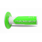 PROGRIP MANETKI PG801 OFF ROAD (22+25MM, DŁ.115MM) KOLOR BIAŁY/ZIELONY FLUO (DWUSKŁADNIKOWE) (801-241) (PG801WH/GRF)