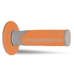 PROGRIP MANETKI PG801 OFF ROAD (22+25MM, DŁ.115MM) KOLOR SZARY/POMARAŃCZOWY (DWUSKŁADNIKOWE) (801-287) (PG801GY/OR)