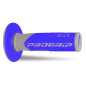 PROGRIP MANETKI PG801 OFF ROAD (22+25MM, DŁ.115MM) KOLOR SZARY/NIEBIESKI (DWUSKŁADNIKOWE) (801-291) (PG801/9)
