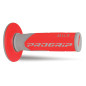 PROGRIP MANETKI PG801 OFF ROAD (22+25MM, DŁ.115MM) KOLOR SZARY/CZERWONY (DWUSKŁADNIKOWE) (801-288) (PG801/7)