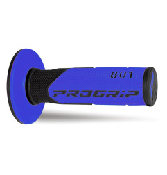 PROGRIP MANETKI PG801 OFF ROAD (22+25MM, DŁ.115MM) KOLOR CZARNY/NIEBIESKI (DWUSKŁADNIKOWE) (801-146) (PG801/10)
