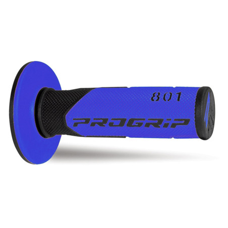 PROGRIP MANETKI PG801 OFF ROAD (22+25MM, DŁ.115MM) KOLOR CZARNY/NIEBIESKI (DWUSKŁADNIKOWE) (801-146) (PG801/10)