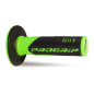 PROGRIP MANETKI PG801 OFF ROAD (22+25MM, DŁ.115MM) KOLOR ZIELONY FLUO/CZARNY (DWUSKŁADNIKOWE) (801-295) (PG801GRF/BK)