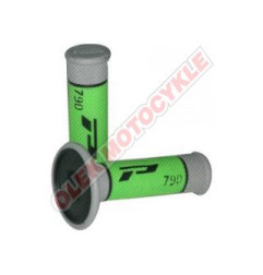 PROGRIP MANETKI PG790 OFF ROAD (22+25MM, DŁ.115MM) KOLOR CZARNY/SZARY/ZIELONY (TRÓJSKŁADNIKOWE) (790-237) (PG790/8)