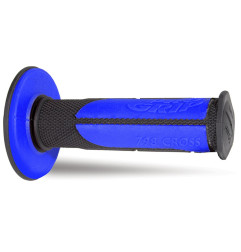 PROGRIP MANETKI PG798 OFF ROAD (22+25MM, DŁ.115MM) KOLOR CZARNY NIEBIESKI (DWUSKŁADNIKOWE HALF WAFFLE) (798-146) (PG798BK/BL)