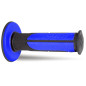 PROGRIP MANETKI PG798 OFF ROAD (22+25MM, DŁ.115MM) KOLOR CZARNY NIEBIESKI (DWUSKŁADNIKOWE HALF WAFFLE) (798-146) (PG798BK/BL)