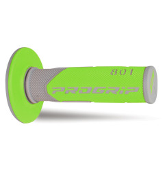 PROGRIP MANETKI PG801 OFF ROAD (22+25MM, DŁ.115MM) KOLOR SZARY/ZIELONY (DWUSKŁADNIKOWE) (801-290) (PG801/4)