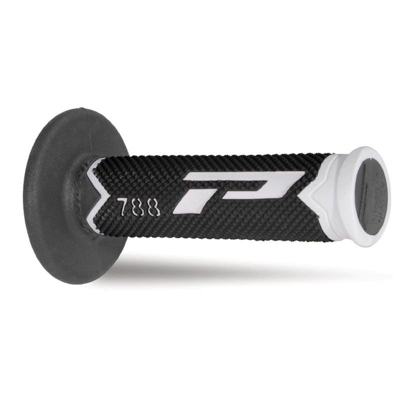PROGRIP MANETKI PG788 OFF ROAD (22+25MM, DŁ.115MM) KOLOR SZARY/CZARNY/CIEMNY SZARY (TRÓJSKŁADNIKOWE) (788-214)