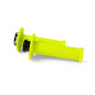 RACETECH (RTECH) MANETKI R20 LOCK-ON (22+25MM) KOLOR NEON ŻÓŁTY + 8 ADAPTERÓW ROLGAZU