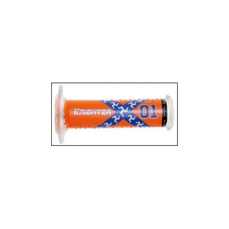 HARRI'S WYPRZEDAŻ MANETKI 01689-DK01 KNIGHTER01 (115 MM/22 MM) BEZ OTWORU KOLOR POMARAŃCZOWY/NIEBIESKI