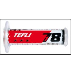 HARRI'S WYPRZEDAŻ MANETKI 01689-RDE8 TEFLI 78 (115 MM/22 MM) BEZ OTWORU KOLOR CZERWONY/BIAŁY/CZARNY