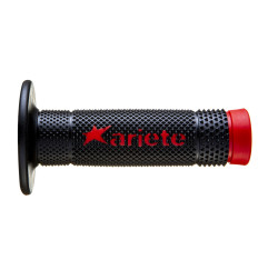 ARIETE MANETKI OFF ROAD VULCAN BEZ OTWORU (115 MM) KOLOR CZARNY CZERWONY (12)