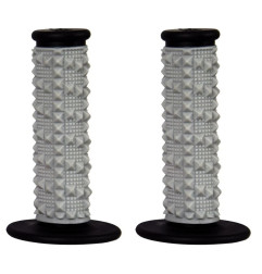 SCAR RACING MANETKI OFF-ROAD (22+25MM) Z WYPUSTKAMI DWUSKŁADNIKOWE KOLOR SZARY/CZARNY