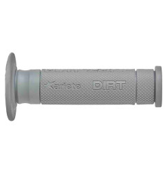 ARIETE MANETKI OFF ROAD DIRT ZONE GRIP SOFT (YAMAHA TENERE 700) (135 MM) Z OTWOREM KOLOR JASNO SZARY