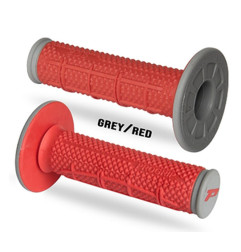 PROGRIP MANETKI PG802 (22+25MM, DŁ.115MM) KOLOR SZARY/CZERWONY (DWUSKŁADNIKOWE) (802-288)