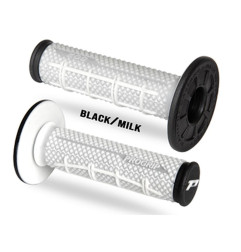 PROGRIP MANETKI PG802 (22+25MM, DŁ.115MM) KOLOR CZARNY/BIAŁY (DWUSKŁADNIKOWE) (802-395)