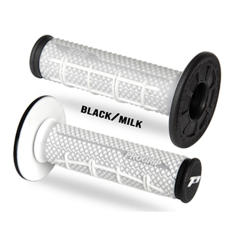 PROGRIP MANETKI PG802 (22+25MM, DŁ.115MM) KOLOR CZARNY/BIAŁY (DWUSKŁADNIKOWE) (802-395)