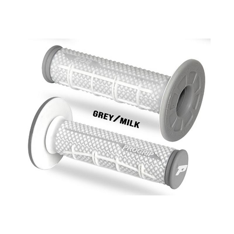 PROGRIP MANETKI PG802 (22+25MM, DŁ.115MM) KOLOR SZARY/BIAŁY (DWUSKŁADNIKOWE) (802-396)