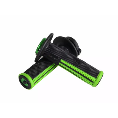 ODI MANETKI OFF ROAD EMIG PRO V2 LOCK-ON GRIP KOLOR CZARNY ZIELONY