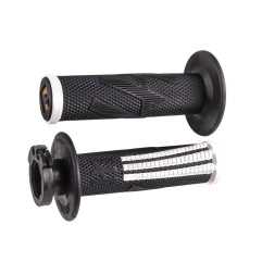 ODI MANETKI OFF ROAD EMIG PRO V2 LOCK-ON GRIP KOLOR CZARNY BIAŁY