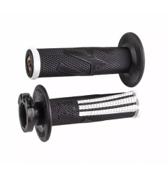 ODI MANETKI OFF ROAD EMIG PRO V2 LOCK-ON GRIP KOLOR CZARNY BIAŁY