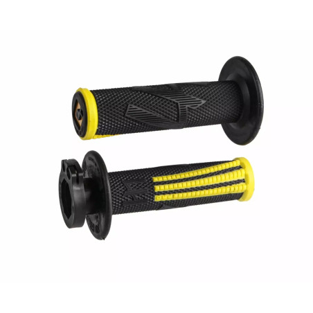 ODI MANETKI OFF ROAD EMIG PRO V2 LOCK-ON GRIP KOLOR CZARNY ŻÓŁTY
