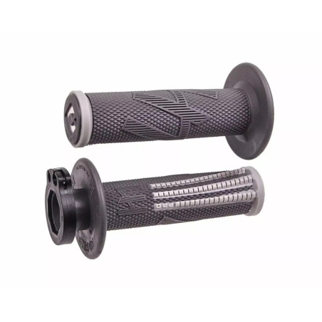 ODI MANETKI OFF ROAD EMIG PRO V2 LOCK-ON GRIP KOLOR GRAFITOWY SZARY