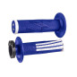 ODI MANETKI OFF ROAD EMIG PRO V2 LOCK-ON GRIP KOLOR NIEBIESKI BIAŁY