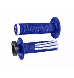 ODI MANETKI OFF ROAD EMIG PRO V2 LOCK-ON GRIP KOLOR NIEBIESKI BIAŁY