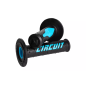 Manetki kierownicy Circuit Electra Racing MX czarno-niebieskie Fluo