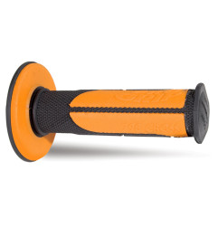 PROGRIP MANETKI PG798 OFF ROAD (22+25MM, DŁ.115MM) KOLOR CZARNY POMARAŃCZOWY (DWUSKŁADNIKOWE HALF WAFFLE) (798-144) (PG798BK/OR)