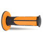 PROGRIP MANETKI PG798 OFF ROAD (22+25MM, DŁ.115MM) KOLOR CZARNY POMARAŃCZOWY (DWUSKŁADNIKOWE HALF WAFFLE) (798-144) (PG798BK/OR)