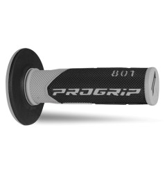 PROGRIP MANETKI PG801 OFF ROAD (22+25MM, DŁ.115MM) KOLOR SZARY/CZARNY (DWUSKŁADNIKOWE) (801-187) (PG801/11)
