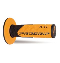 PROGRIP MANETKI PG801 OFF ROAD (22+25MM, DŁ.115MM) KOLOR CZARNY/POMARAŃCZOWY (DWUSKŁADNIKOWE) (801-144) (PG801/5)