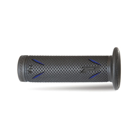 PROGRIP MANETKI PG718 ROAD (22+25MM, DŁ.122MM) KOLOR CZARNY / NIEBIESKI (DWUSKŁADNIKOWE) (718-150)