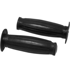 EMGO MANETKI (GRIPY) 7/8" 22 + 25 MM, 140 MM KOLOR CZARNY (MIĘKKA POWIERZCHNIA MANETKI)